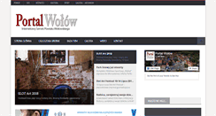 Desktop Screenshot of portalwolow.pl